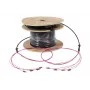 SYNERGY21 S217059V2 Optiskās šķiedras maģistrālais kabelis U-DQ(ZN)BH 4G 50/125 OM4 LC/LC 100m uz spoles