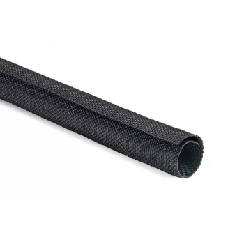 HellermannTyton Helagaine Twist-In pašaptinošs pīts uzmava, 29-32 mm kūļa diametrs, 2 m, melna 170-01017