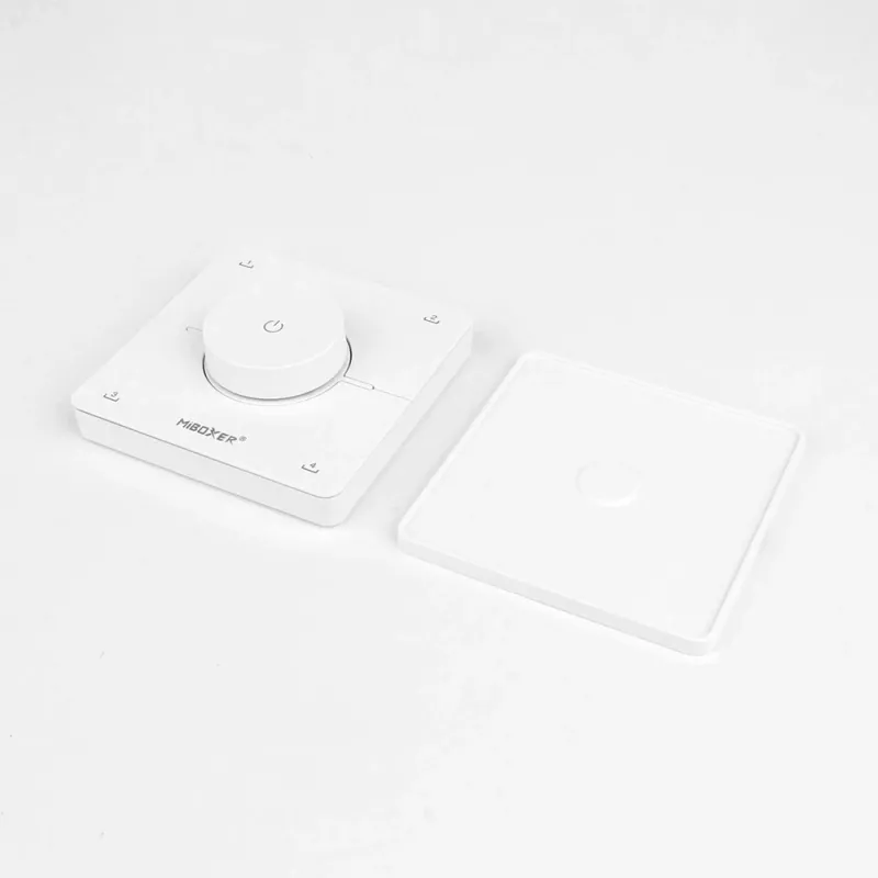 Miboxer K0 2.4GHz divu balto toņu CCT LED tālvadības pults ar rotējošu ripu, 4 ainas, balta
