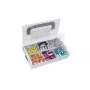 HellermannTyton HelaCon Plus Mini push-in vadu savienotāju komplekts, 350 gab., 0,5-2,5 mm², 450 V, 24 A 148-90046