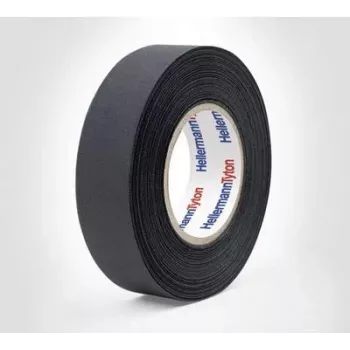 HellermannTyton HTAPE-PROTECT180 pašsavienojošā gumijas lenta, melna, 25 m x 19 mm x 1,18 mm 712-10002