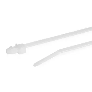 HellermannTyton T30RSF baltas kabeļu saites, 158mm x 3.6mm, 500 gab.