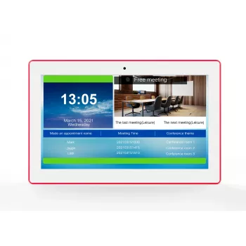 ALLNET MeetTwo-150W 15 collu sapulču telpas planšetdators ar RGB LED, Android 16, NFC/RFID, balts
