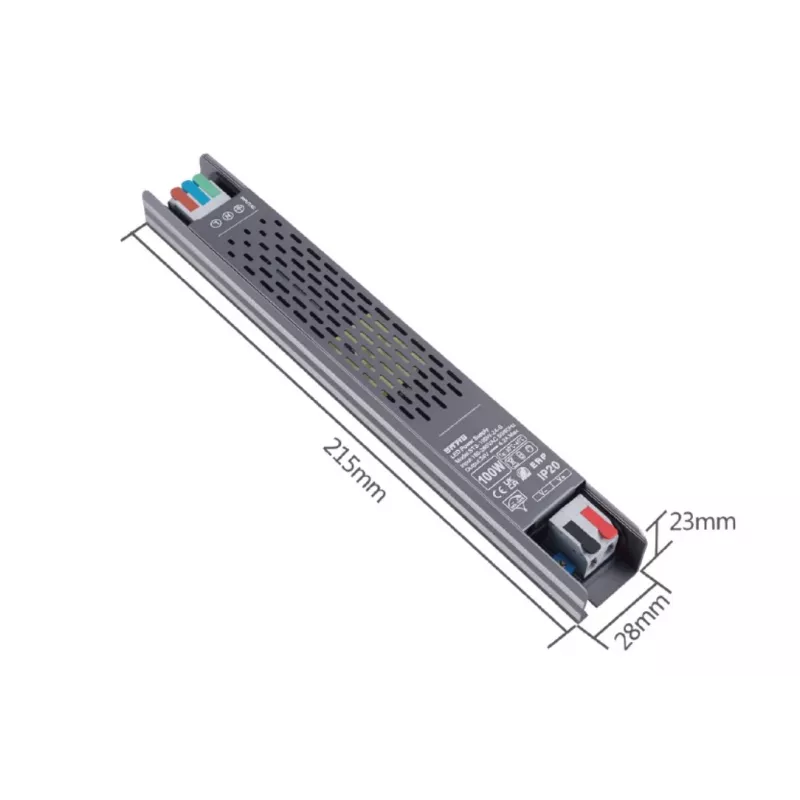 SYNERGY21 S21-LED-026125 24V 100W Slim Line LED barošanas bloks