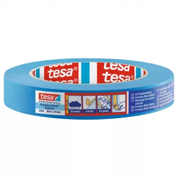 Tesa Precision Masking Tape 4440 Outdoor UV Plus, zila, 50 m x 19 mm 04440-00000-00