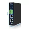 ALLNET industriālais PoE sadalītājs/ekstraktors IEEE 802.3bt Type 4, 90W, 5V/9V/12V/24V izvēles izeja, Gigabit Ethernet, DIN sliedes/sienas montāža (ALL-PSI104G-BT90-PD)