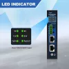 ALLNET industriālais PoE sadalītājs/ekstraktors IEEE 802.3bt Type 4, 90W, 5V/9V/12V/24V izvēles izeja, Gigabit Ethernet, DIN sliedes/sienas montāža (ALL-PSI104G-BT90-PD)
