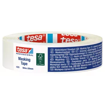 tesa STANDARD 04325-00002-01 Krāsošanas līmlente Professional bēša 50 m x 30 mm