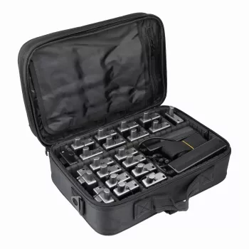 MIDLAND Albrecht ATT/ATR400 digitālā tūrisma gida sistēma 20 personām ar 16 kanāliem, 863-865 MHz, 150 m diapazonu, uzlādes koferi 29970.S20