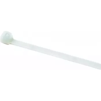 HellermannTyton T-Series 100mm x 2,5mm dabīgas PA66 kabeļu saites (100 gab.) 0427324