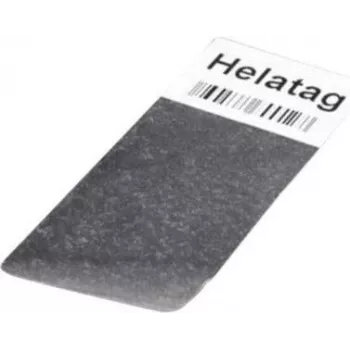 HellermannTyton 594-81104 termiskās pārneses etiķete caurspīdīga balta 100mm x 100mm 1000 etiķetes