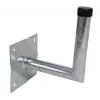 WEIß WHS250048FZ sienas kronšteins, tērauds, 250 mm, balts (39017)