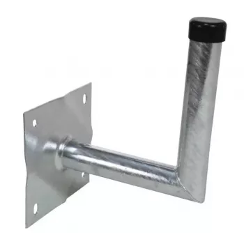 WEIß WHS250048FZ sienas kronšteins, tērauds, 250 mm, balts (39017)