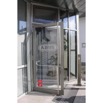 ABUS signalizācijas brīdinājuma uzlīme ar logotipu 74 x 52,5 mm (1 gab.) AU1423