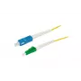 SYNERGY21 S215626V2 0,5m OS2 vienmoda optiskās šķiedras komutācijas kabelis LC/APC uz SC/PC, 9/125µm, G.657.A2, 2mm, elastīga lieces aizsardzība