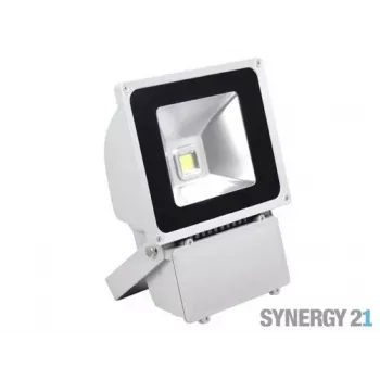 SYNERGY21 S21-LED-TOM01157 LED āra prožektors 80W, pelēks korpuss, auksti balta gaisma, V3
