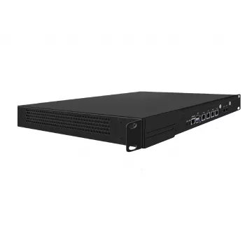 ALLNET 1U Rackmount Tīkla Aparāts Barebone Intel N150, 4x 2.5GbE, 2x SFP+, DDR5, NVMe, HDMI, USB 3.2 ALL-RackPC-N150