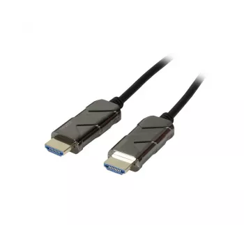 SYNERGY21 aktīvais optiskais HDMI 2.1 kabelis, ST/ST, 25m, 8K60Hz, 48Gbps, melns S215914