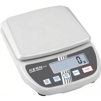 KERN EMS 12K1 digitālie pasta svari, 12 kg, 1 g precizitāte, balti