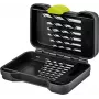 GOOBAY TOOLS 77847 koka urbju komplekts, 15 gab., transporta kārbā, 3-10 mm