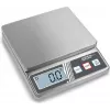 KERN FOB 5K1S digitālie pastmarku svari, 5 kg, 1 g, sudraba krāsā