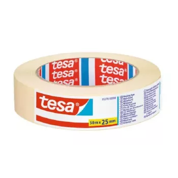 tesa Economy 05278-00000-03 maskēšanas lente balta 50 m x 25 mm