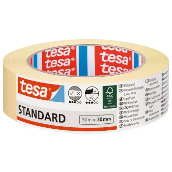 tesa 05087 krāsotāju maskēšanas lente 50 m x 30 mm dzeltena 05087-00000-03