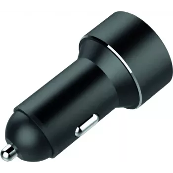 IWH divu USB portu auto lādētājs ar sprieguma displeju 4.8A (019062)