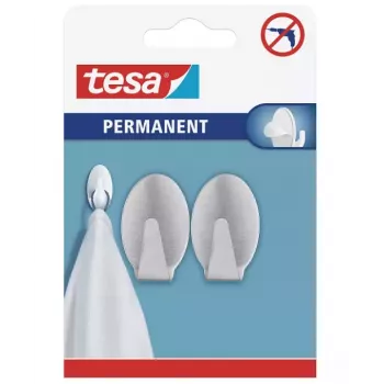tesa Permanentais āķis ovāls metāla hromēts 6 kg pašlīmējošs 66611-00000-00