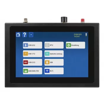 Megasat HD 7 Combo V2 satelīta mērītājs DVB-S/S2/T/T2/C DAB/DAB+ USB DiSEqC 1 (2600024)