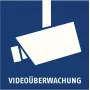 ABUS AU1500 videonovērošanas brīdinājuma uzlīme 90 x 90 mm