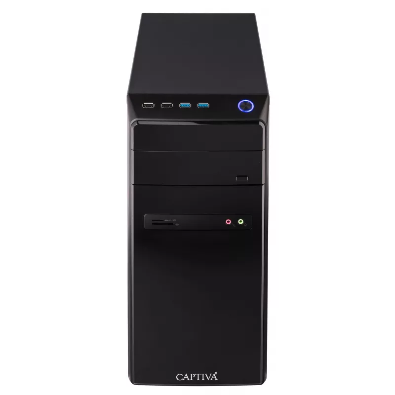 Captiva Power Starter I93-728 galddators (Intel Core i5-14400, 16GB DDR5, 500GB SSD, Wi-Fi, Windows 11 Home)