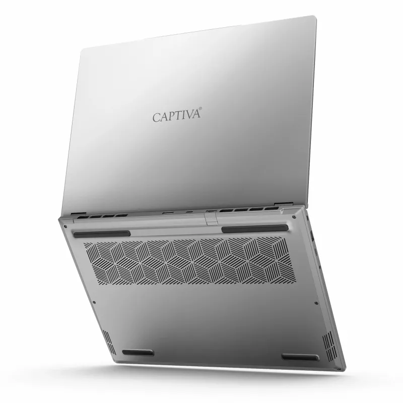 CAPTIVA Notebook Power Starter R94-510GE Ryzen 7 255 14 collu FHD IPS portatīvais dators, AMD Ryzen 7 5700U, 32GB RAM, 1TB SSD, Radeon Graphics, Windows 11 Pro, tumši pelēks