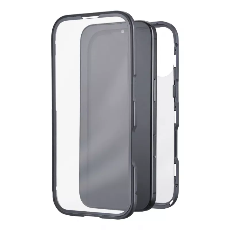 Black Rock Cover 360° Glass vāciņš Apple iPhone 17, melns (00177934)