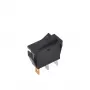 IWH Zilais šūpuļslēdzis 12V/24V 10A SPST ON-OFF ar apgaismojumu panelī 19028