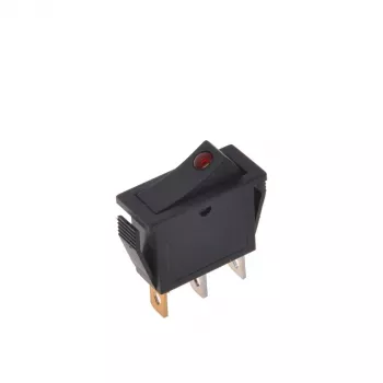 IWH Sarkans apgaismots pārslēgslēdzis 12V/24V 10A ON-OFF SPST 19029