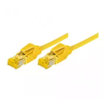 TECLINE Dätwyler Cat 6a S/FTP tīkla kabelis, PiMF, dzeltens, 3,0 m, 10 Gbit/s, bez halogēniem, Hirose TM31 savienotāji 78003Y