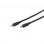 EXERTIS CONNECT USB-C uz USB-C kabelis 3.1 Gen 1 1,5 m melns 399055015