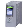 Siemens SIMATIC S7-1500 drošības CPU 1515F-2 PN, 500 KB programmas / 3 MB datu atmiņa, 2 PROFINET saskarnes, iebūvēts displejs 6ES75152FN030AB0