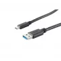 EXERTIS CONNECT USB-C uz USB-A 3.1 Gen 1 kabelis, 1 m, melns 39910222