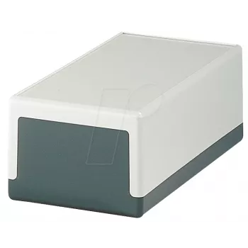 Bopla E 406 polistirola korpuss, pelēks, 65 x 50 x 30 mm, IP40, skrūvju savienojums