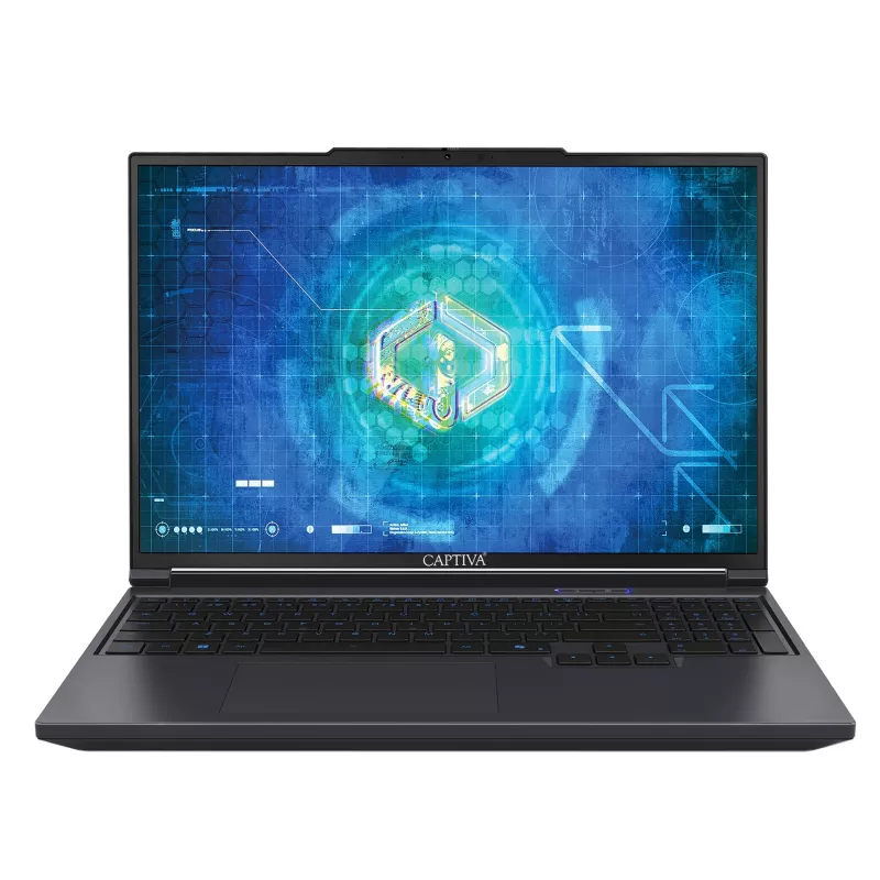 CAPTIVA Highend Gaming I95-184GE 16 collu QHD+ 165Hz spēļu portatīvais dators - Intel Core i9-14900HX, 64GB DDR5, 2TB SSD, GeForce RTX 5070 Ti 12GB, Windows 11 Pro