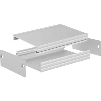 Bopla FILOTEC F 1048-80 alumīnija profila korpuss 105 x 48 x 80 mm, anodēts 97118080.H