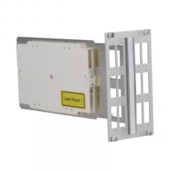 EFB-Elektronik 3U 14HP optiskās šķiedras moduļa paplāte 12x SC Duplex, bez adapteriem 53711.24