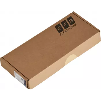 EFB E-20094-24 RJ45 Keystone Slimline/Shortbody Cat.6A komponentu sertificēts sudraba, 24 gab.