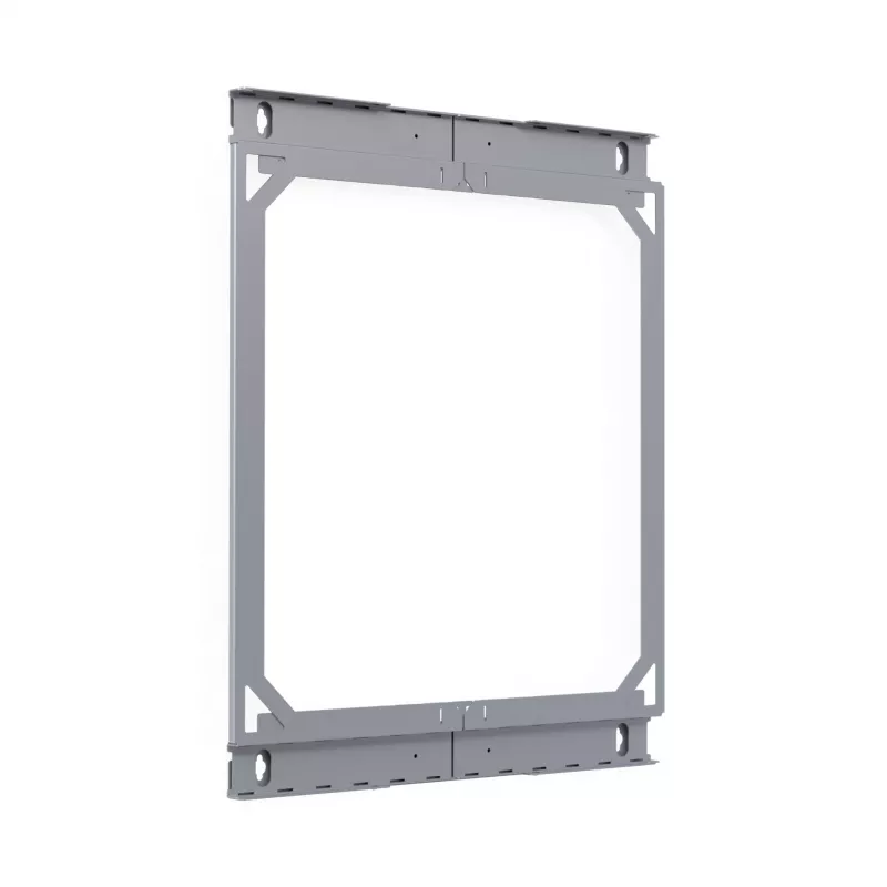EFB Elektronik WGX-BF15 aizmugurējais rāmis X-Rack sienas skapim, 15U, 600x766mm, cinkots