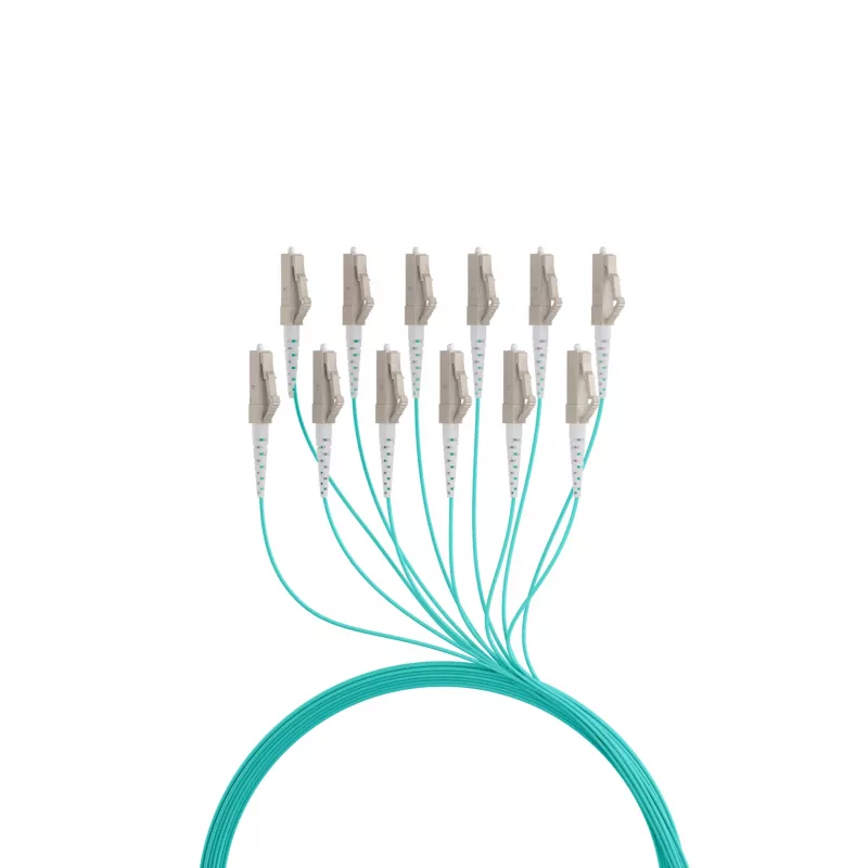 EFB Elektronik maģistrālais kabelis U-DQ ZN BH OM3 12G 1x12 LC-LC 100m Dca LSZH - 100 m O8342S100OM3
