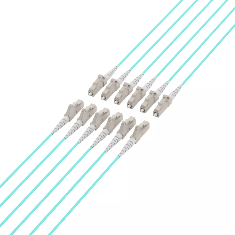 EFB Elektronik maģistrālais kabelis U-DQ ZN BH OM3 12G 1x12 LC-LC 100m Dca LSZH - 100 m O8342S100OM3