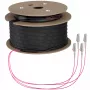 EFB Elektronik maģistrālais kabelis U-DQ ZN BH OM4 4G 1x4 LC-LC 180m Dca LSZH O8303S180OM4
