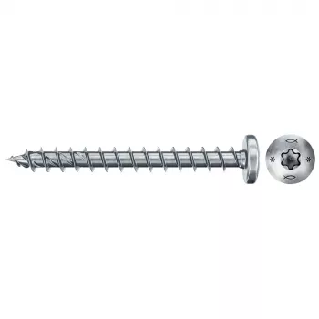 Fischer Power-Fast II CZF 670636 skaidu plātņu skrūves 4,5 x 40 mm Pozidriv PZ2 cinkota tērauda, 200 gab.